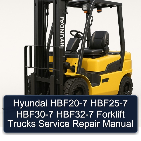 Hyundai HBF20-7 HBF25-7 HBF30-7 HBF32-7 Forklift Trucks Service Repair Manual