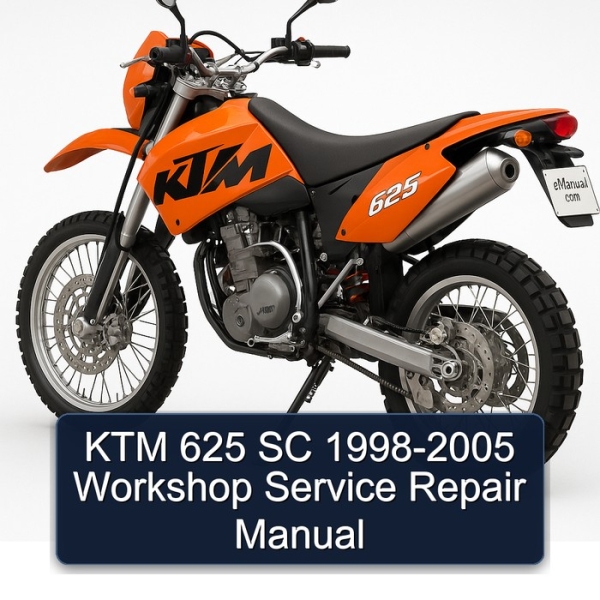 KTM 625 SC 1998-2005 Workshop Service Repair Manual