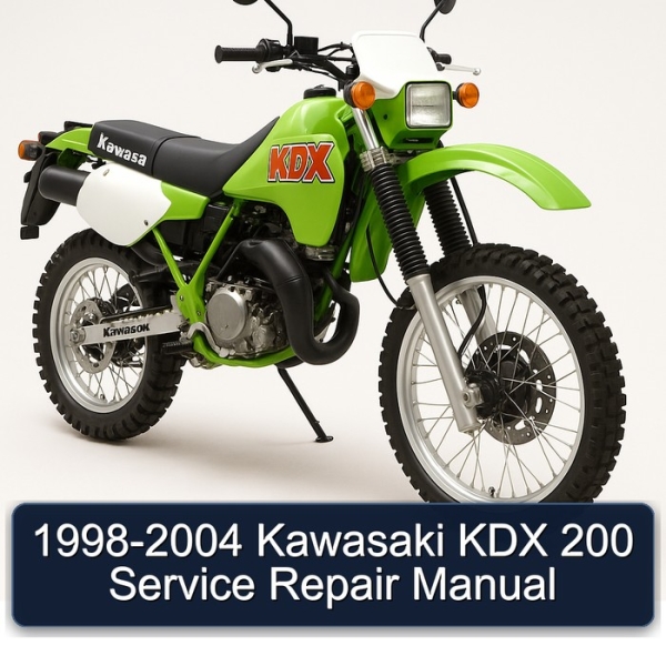1998-2004 Kawasaki KDX 200 Service Repair Manual