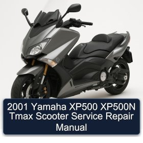 2001 Yamaha XP500 XP500N Tmax Scooter Service Repair Manual