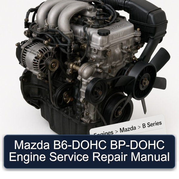 Mazda B6-DOHC BP-DOHC Engine Service Repair Manual