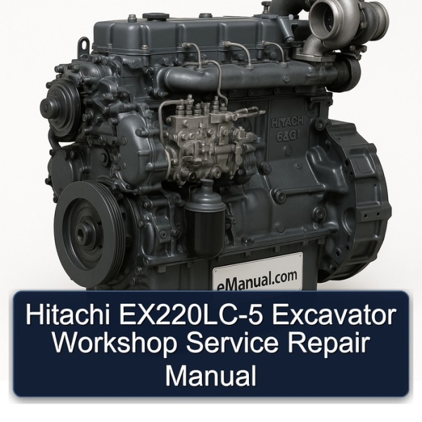 Hitachi EX220LC-5 Excavator Workshop Service Repair Manual