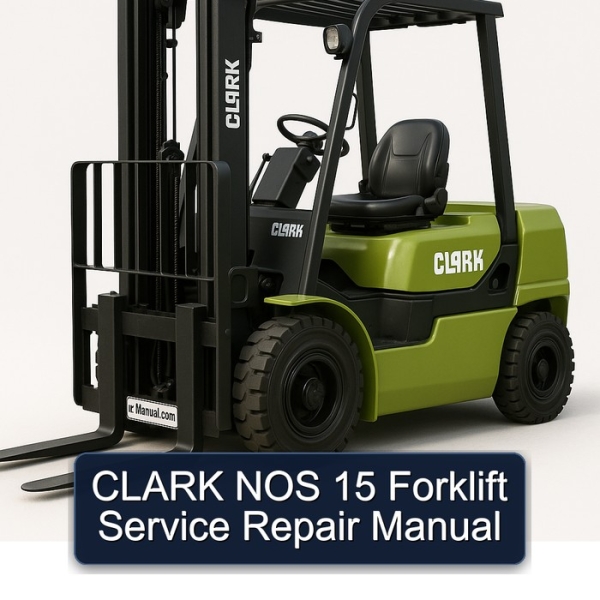 CLARK NOS 15 Forklift Service Repair Manual