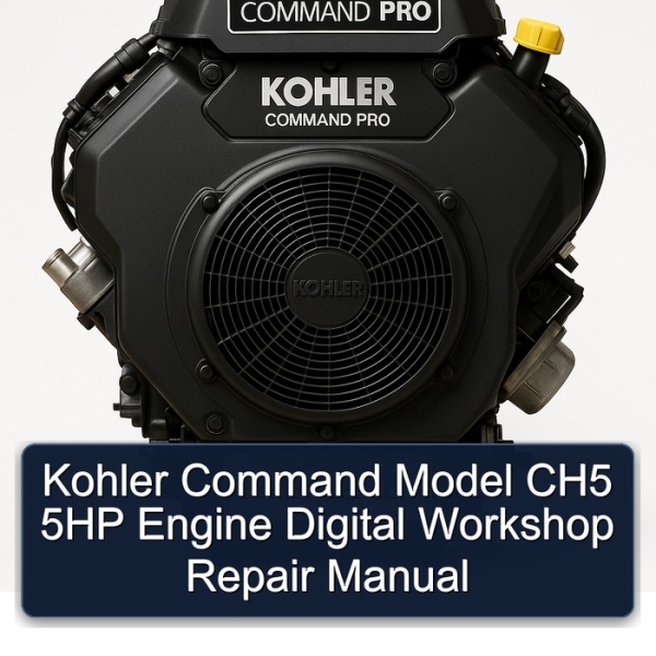 Kohler Command Model CH5 5HP Engine Digital Workshop Repair Manual