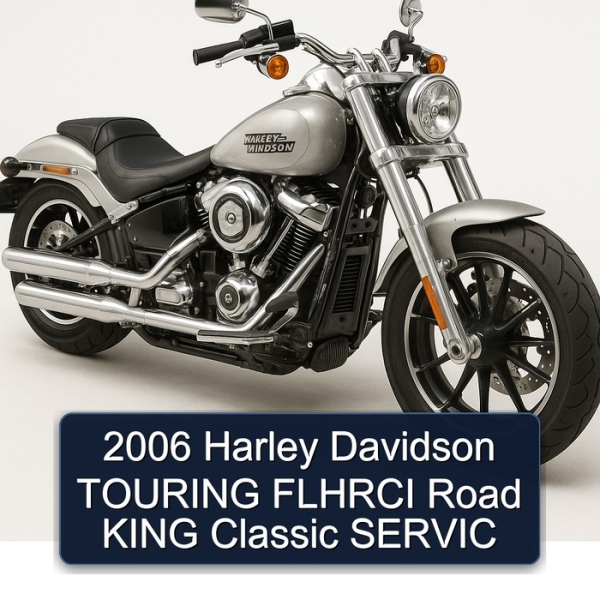 2006 Harley Davidson TOURING FLHRCI Road KING Classic SERVIC