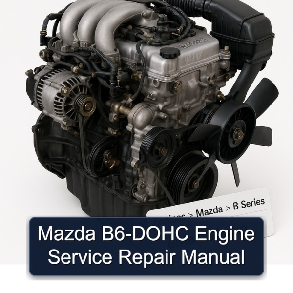Mazda B6-DOHC Engine Service Repair Manual