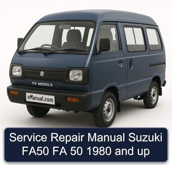 Service Repair Manual Suzuki FA50 FA 50 1980 and up
