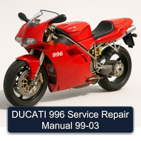 DUCATI 996 Service Repair Manual 99-03