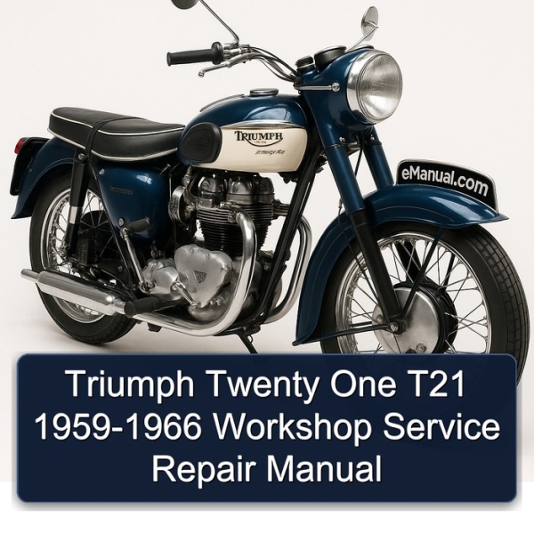 Triumph Twenty One T21 1959-1966 Workshop Service Repair Manual