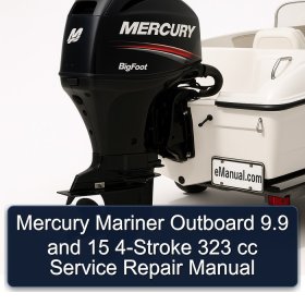 Mercury Mariner Outboard 9.9 and 15 4-Stroke 323 cc Service Repair Manual
