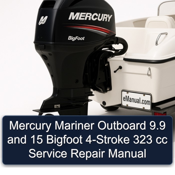 Mercury Mariner Outboard 9.9 and 15 Bigfoot 4-Stroke 323 cc Service Repair Manual