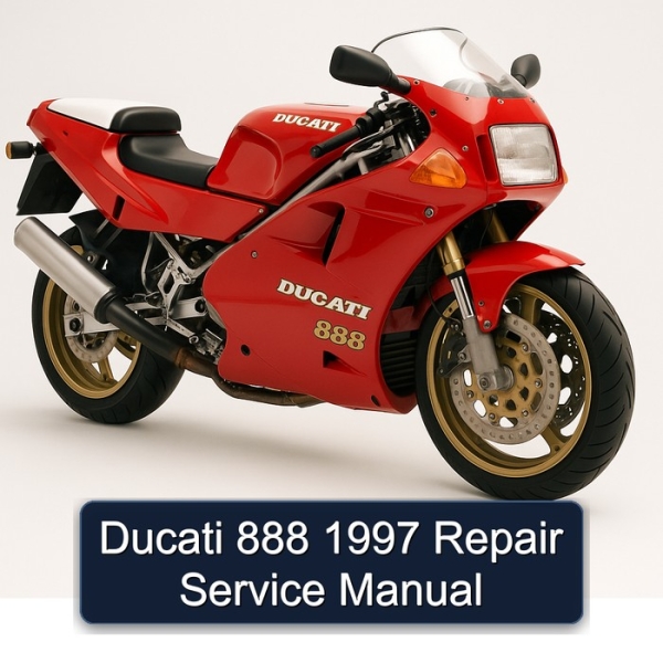 Ducati 888 1997 Repair Service Manual