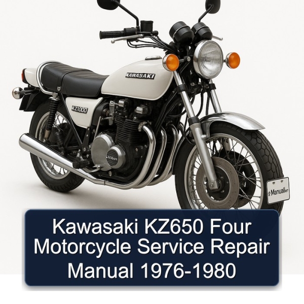 Kawasaki KZ650 Four Motorcycle Service Repair Manual 1976-1980