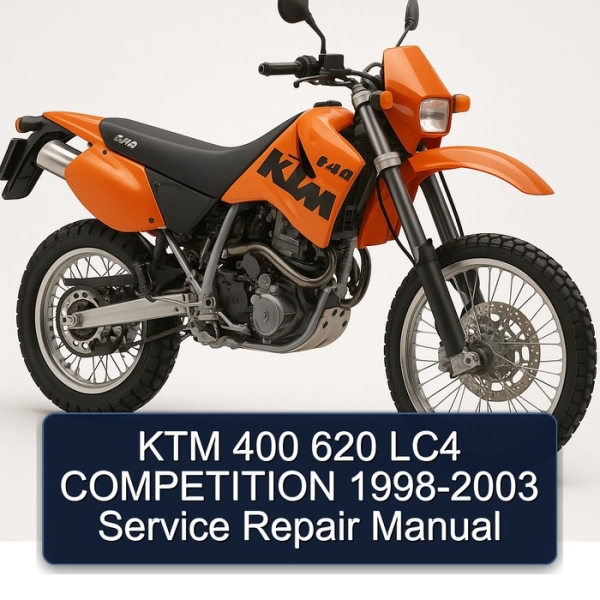 KTM 400 620 LC4 COMPETITION 1998-2003 Service Repair Manual