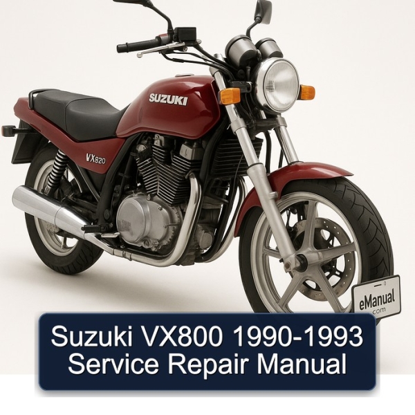 Suzuki VX800 1990-1993 Service Repair Manual