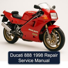 Ducati 888 1998 Repair Service Manual