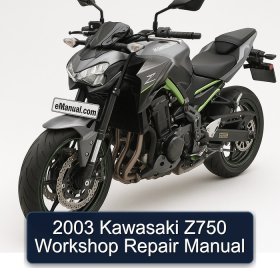 2003 Kawasaki Z750 Workshop Repair Manual