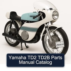 Yamaha TD2 TD2B Parts Manual Catalog