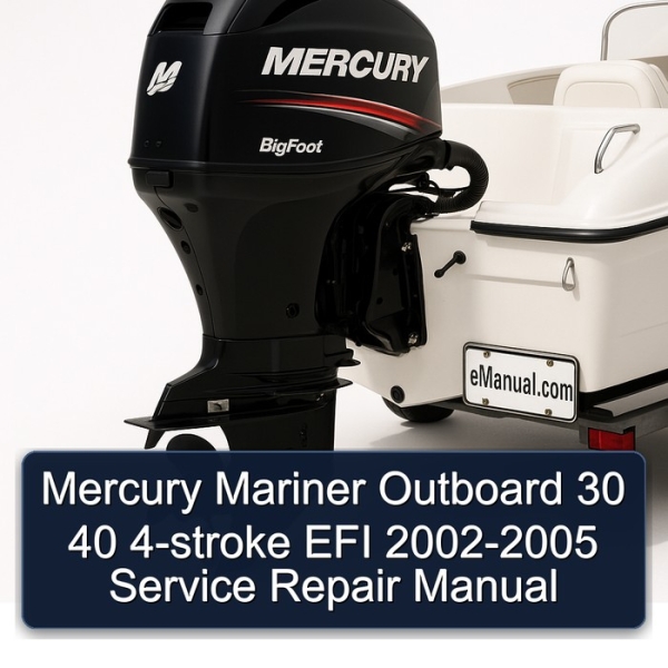 Mercury Mariner Outboard 30 40 4-stroke EFI 2002-2005 Service Repair Manual