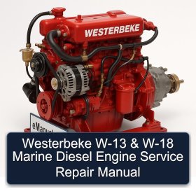 Westerbeke W-13 & W-18 Marine Diesel Engine Service Repair Manual