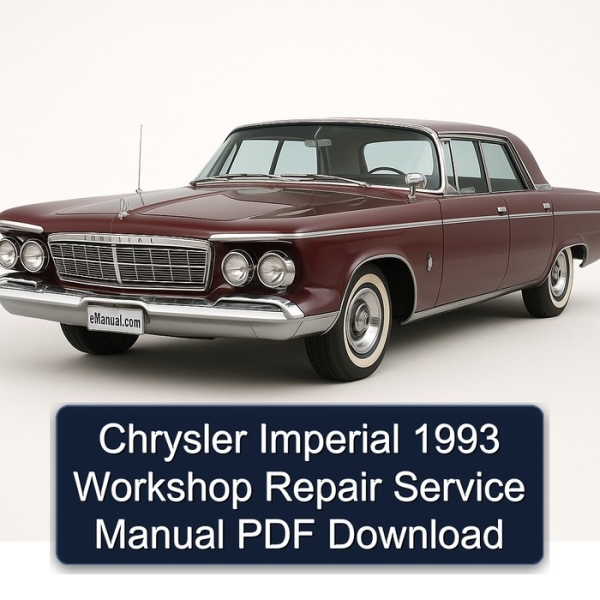 Chrysler Imperial 1993 Workshop Repair Service Manual PDF Download