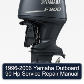 1996-2006 Yamaha Outboard 90 Hp Service Repair Manual