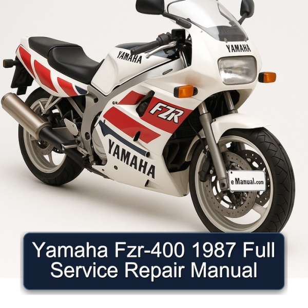Yamaha Fzr-400 1987 Full Service Repair Manual