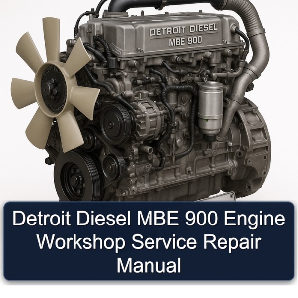 Detroit Diesel MBE 900 Engine Workshop Service Repair Manual