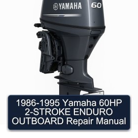 1986-1995 Yamaha 60HP 2-STROKE ENDURO OUTBOARD Repair Manual