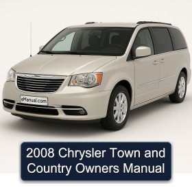2008 Chrysler Town and Country Owners Manual