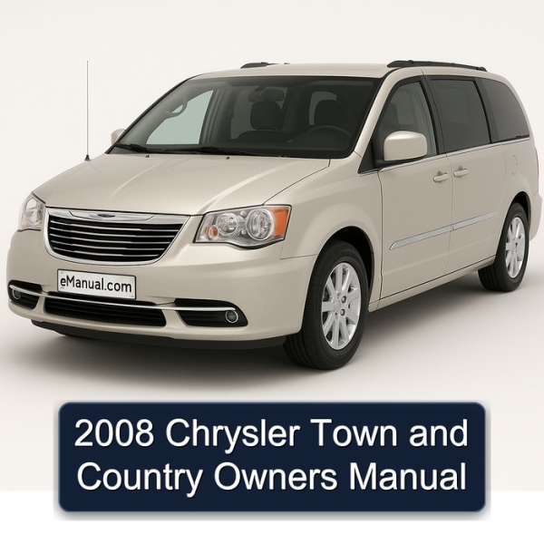 2008 Chrysler Town and Country Owners Manual