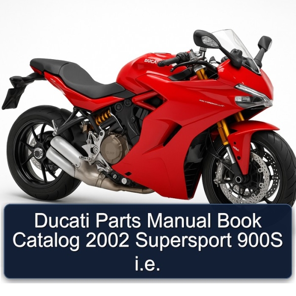Ducati Parts Manual Book Catalog 2002 Supersport 900S i.e.