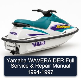 Yamaha WAVERAIDER Full Service & Repair Manual 1994-1997
