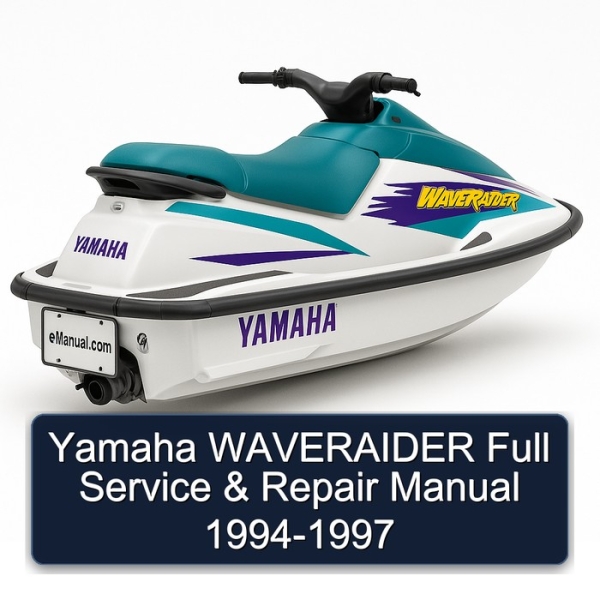Yamaha WAVERAIDER Full Service & Repair Manual 1994-1997