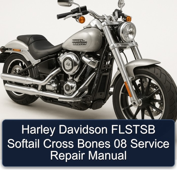 Harley Davidson FLSTSB Softail Cross Bones 08 Service Repair Manual