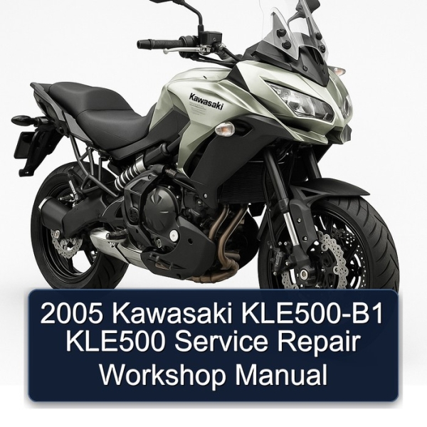 2005 Kawasaki KLE500-B1 KLE500 Service Repair Workshop Manual