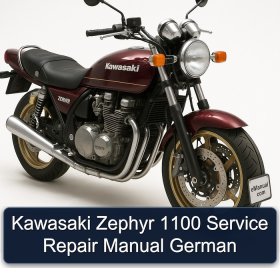 Kawasaki Zephyr 1100 Service Repair Manual German