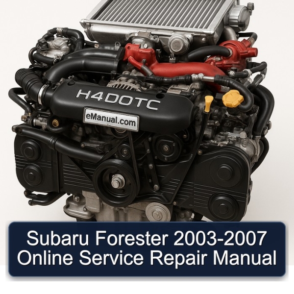 Subaru Forester 2003-2007 Online Service Repair Manual