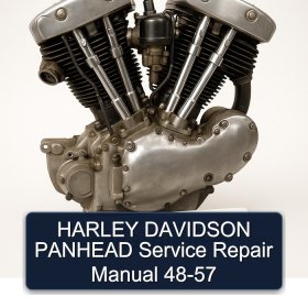 HARLEY DAVIDSON PANHEAD Service Repair Manual 48-57