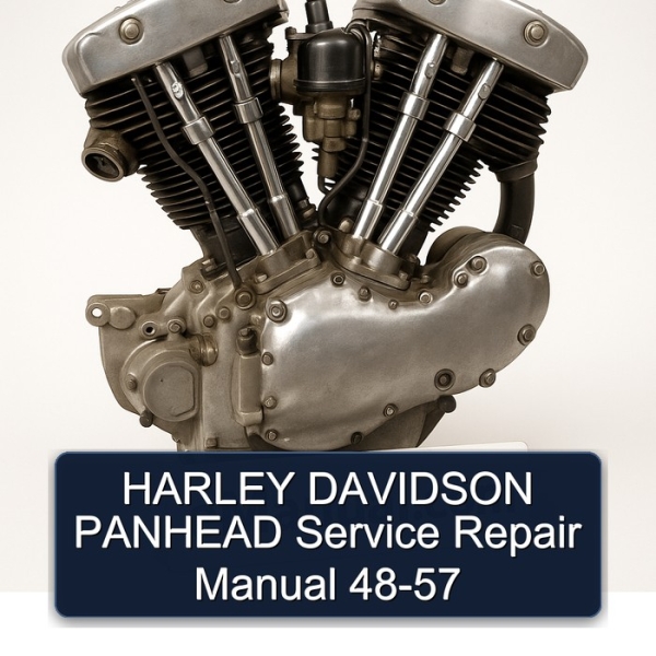 HARLEY DAVIDSON PANHEAD Service Repair Manual 48-57