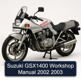 Suzuki GSX1400 Workshop Manual 2002 2003