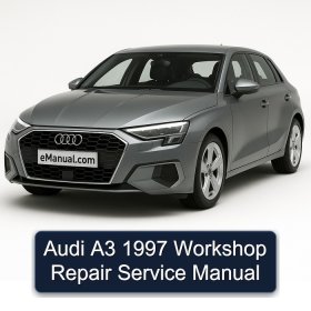 Audi A3 1997 Workshop Repair Service Manual