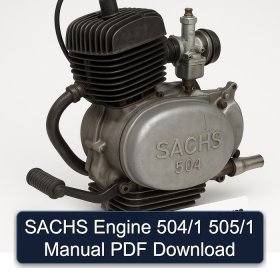 SACHS Engine 504/1 505/1 Manual PDF Download