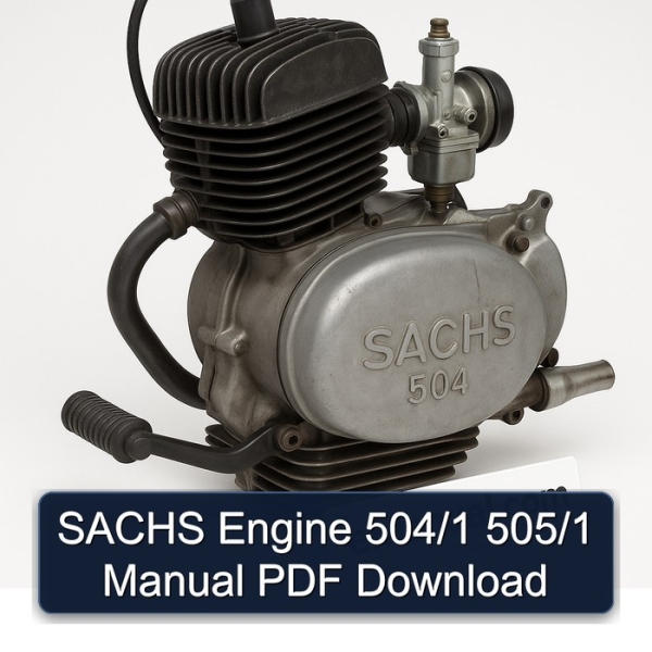 SACHS Engine 504/1 505/1 Manual PDF Download