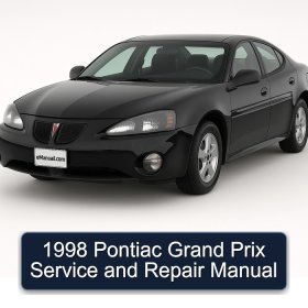 1998 Pontiac Grand Prix Service and Repair Manual