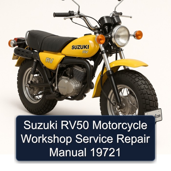 Suzuki RV50 Motorcycle Workshop Service Repair Manual 19721