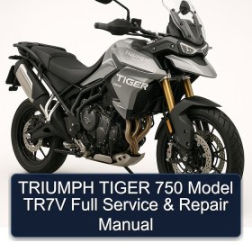 TRIUMPH TIGER 750 Model TR7V Full Service & Repair Manual