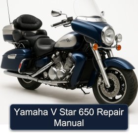 Yamaha V Star 650 Repair Manual