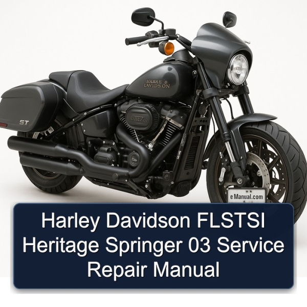 Harley Davidson FLSTSI Heritage Springer 03 Service Repair Manual