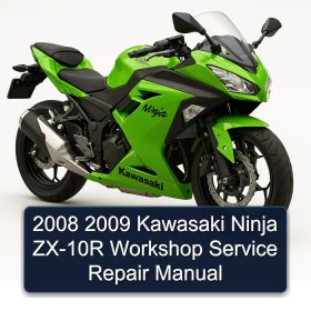 2008 2009 Kawasaki Ninja ZX-10R Workshop Service Repair Manual